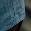 Enzo Oxford bleu pastel boutons bois hirondelle de renfort