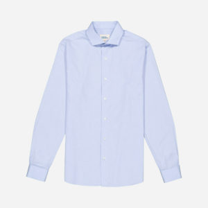 chemise james fil-à-fil bleu packshot